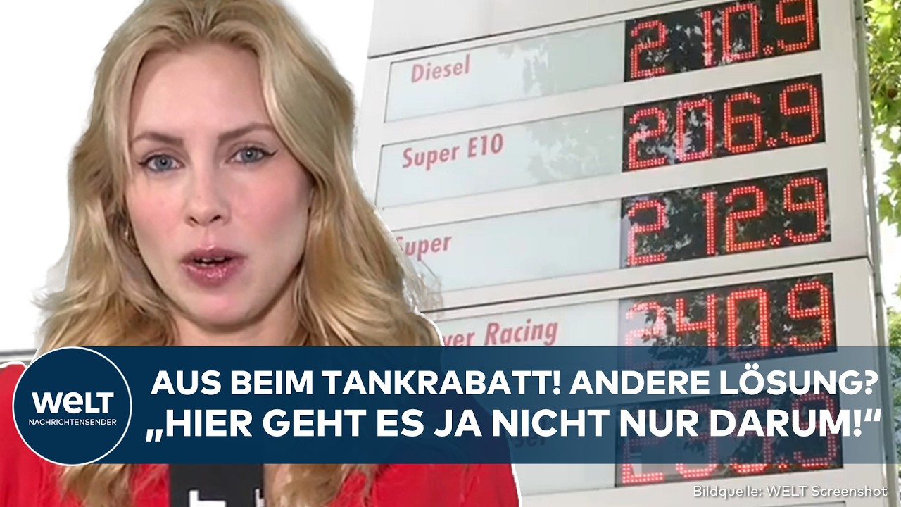 DEUTSCHLAND: Tankrabatt läuft aus! Kommt nun andere Lösung? Merz unter Druck - Experten warnen