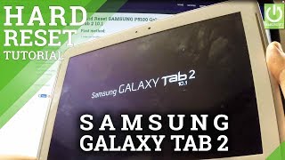 Hard Reset SAMSUNG P5100 Galaxy Tab 2 10.1 - Factory Reset Solution