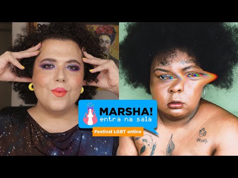 Talk - Magô Tonhon e Jup do Bairro | Festival MARSHA! Entra na Sala