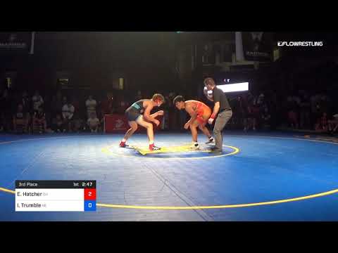 195 Lbs 3rd Place Ethan Hatcher Ohio Vs Isaac Trumble Nebraska