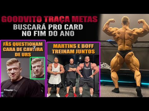 Goodvito evoluindo muito +Urs Kalecinski assusta de novo + Martins e Boff treinam juntos