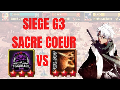 SIEGE G3 : Sacré Coeur VS Summoners-PL et -MinYggdrasil- ! Presque le perfect !