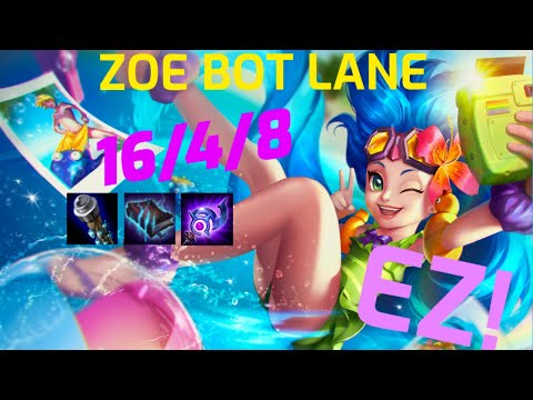 League of legends Zoe Bot lane new meta ?