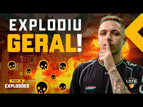 É SÓ BOMBA! 💣 | TOP 5 EXPLOSÕES da LBFF 8! | Free Fire