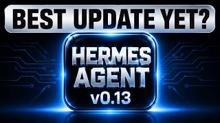LIVE: Hermes Agent v0.13 "Tenacity Release" Is Here!