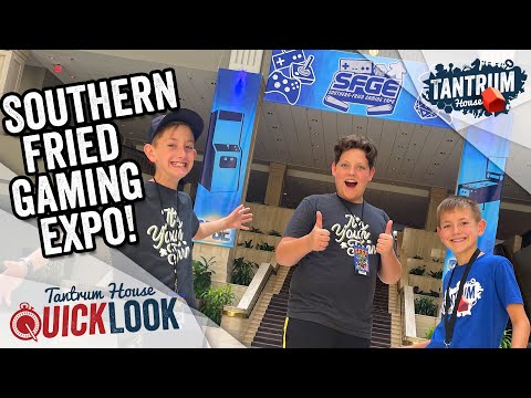 Kids Recap of Southern Fried Gaming Expo