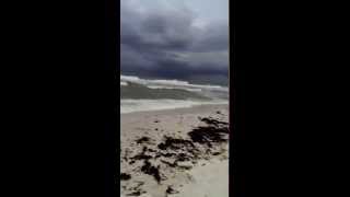 preview picture of video 'Gulf Shores Beach Storm!'
