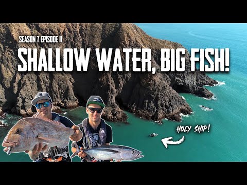 The SWELL is usually too BIG to fish here - S7 EP11 Kawhia
