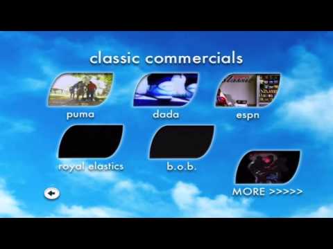 SIXSENSE FOUNDATION classic commercials DVD [menu page]