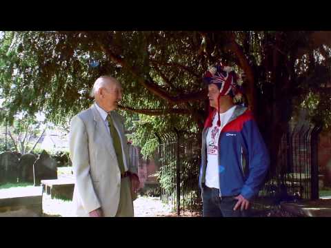 Jungle Bird (Birdman) visits 1700 year old Yew tree in Eastham England.