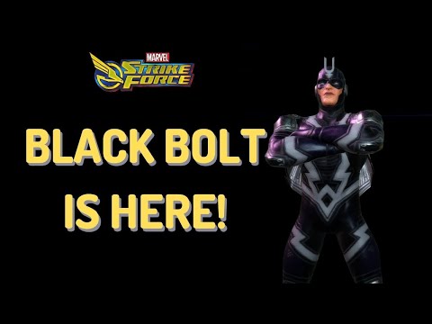 Unlocking Black Bolt - Marvel Strike Force (BlueStacks/PC)
