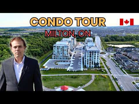 Condo Tour! Experience The New Elegant Condos 3 Bedrooms in Milton, Ontario!