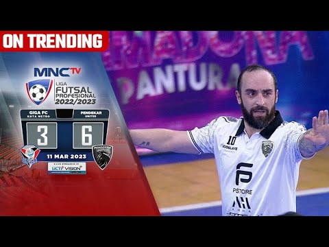 PENDEKAR ON FIRE! Highlight Giga FC 3 VS 6 Pendekar United | Liga Futsal Profesional 2022/2023