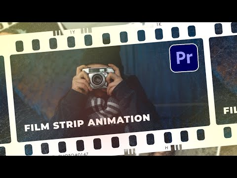 Minimalist Film Strip Animation in Premiere Pro