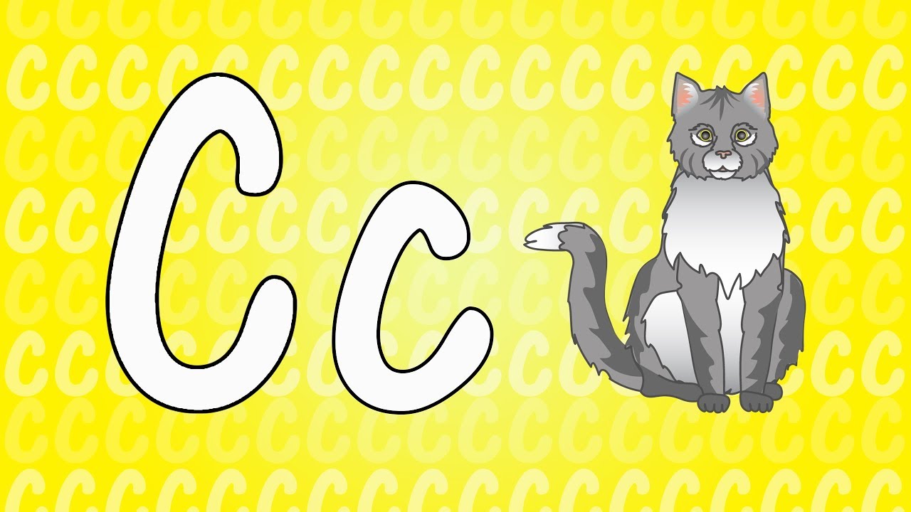 Letter C Song for Kids - Words that Start with C - Animals that Start with C