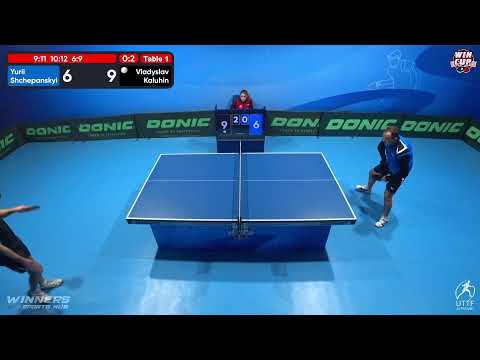 02:30 Yurii Shchepanskyi 0-3 Vladyslav Kaluhin West 5 WIN CUP 18.11.2022 | TABLE TENNIS WINCUP