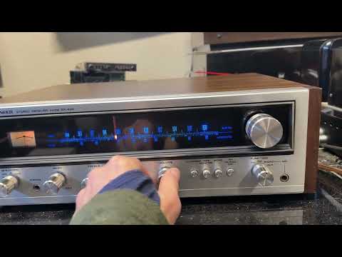 Vintage Pioneer SX-434 AM:FM Hi Fi Stereo Receiver; Tested
