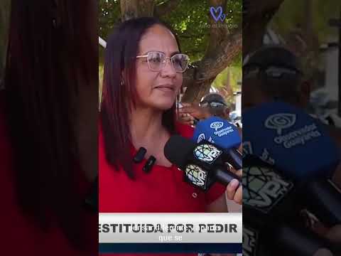 Directora DESTITUIDA en Bolívar por Marchar Contra el Gobierno