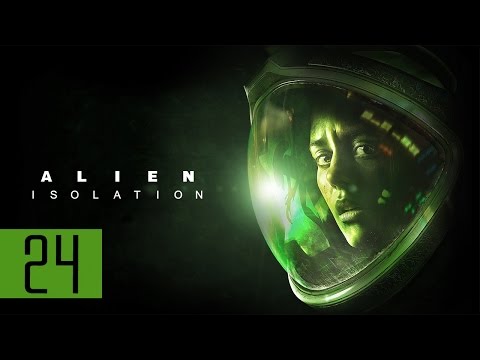 Alien: Isolation - Let's Play - Part 24 - [M14: The Descent] - "The Xenomorph Nest" | DanQ8000