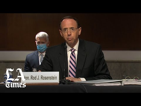 Rod Rosenstein's opening statement