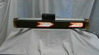 WHELEN L.E.D MESSAGE BOARD