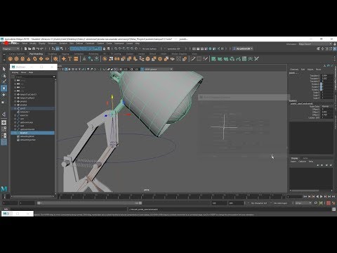 Pixar lamp Maya 2019 Rig