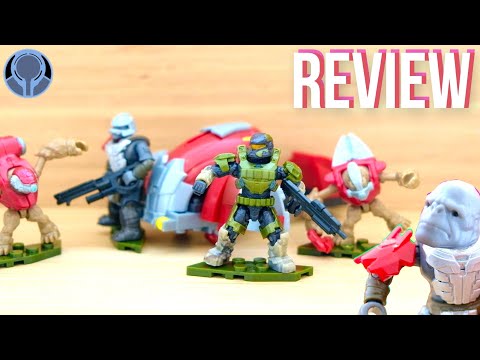 The Banished Hijacked Ghost is AWESOME! Halo Mega Construx Review.