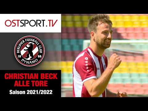 Torschützenkönig! ALLE 23 Treffer von Christian Beck für den BFC Dynamo | OSTSPORT.TV