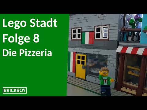 ES GIBT PIZZA🍕 | LEGO Pizzeria MOC in der Lego Stadt🤩