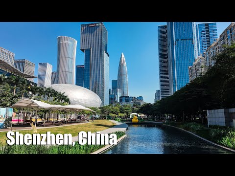 What are the world's most advanced cities like? Shenzhen, China - 2026 Pedestrian City Center (4K)