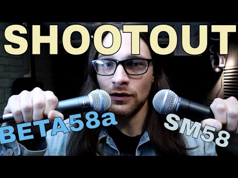 Beta 58a vs SM58 | Vocal Mic Shootout and Comparison!