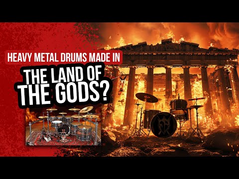 Heavy Metal drums Made In The Land Of The Gods: The Fotis Benardo Drum Library!