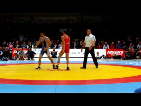 Gr.-röm. 66kg Christian Fetzer -Seyran Simonyan  0:3 PS 0:1 0:1 0:1