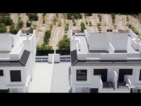 Tejados del mundo | Teja mixta TB-10 Tech Graphite (Tejas Borja)