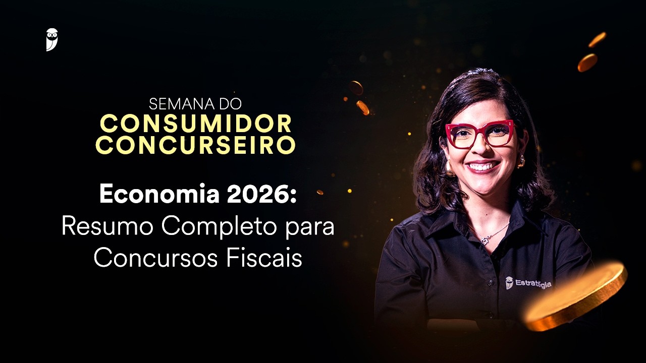 Economia 2026: Resumo Completo para Concursos Fiscais