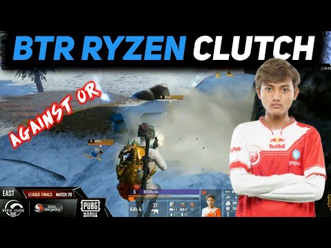 BTR RYZEN 1VS 4 PISTOL CLUTCH AGAINST OR - PMWL EAST FINAL 2020