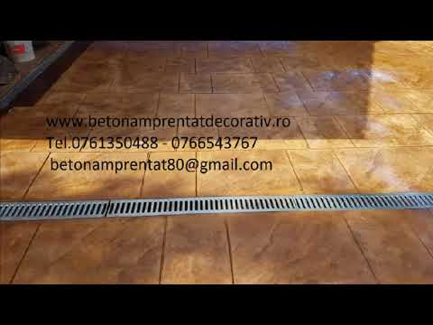 Beton Amprentat Beregsău Mic -Timiș Tel.0761350488 -0766543767