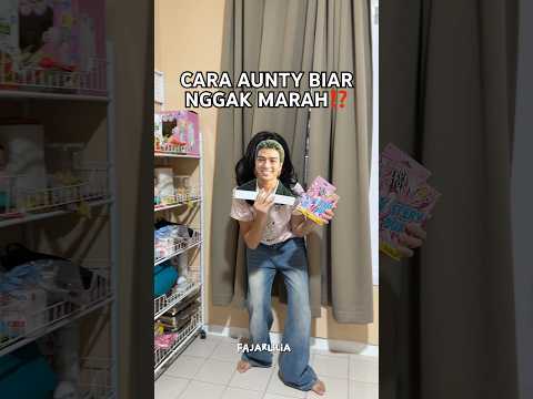 CARA AUNTY BIAR GAK MARAH ⁉️ #dramangakak