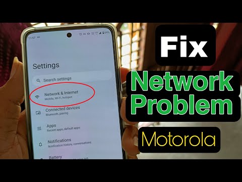 moto g5s plus network problem