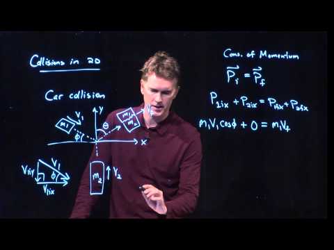 Momentum   Collisions in 2D