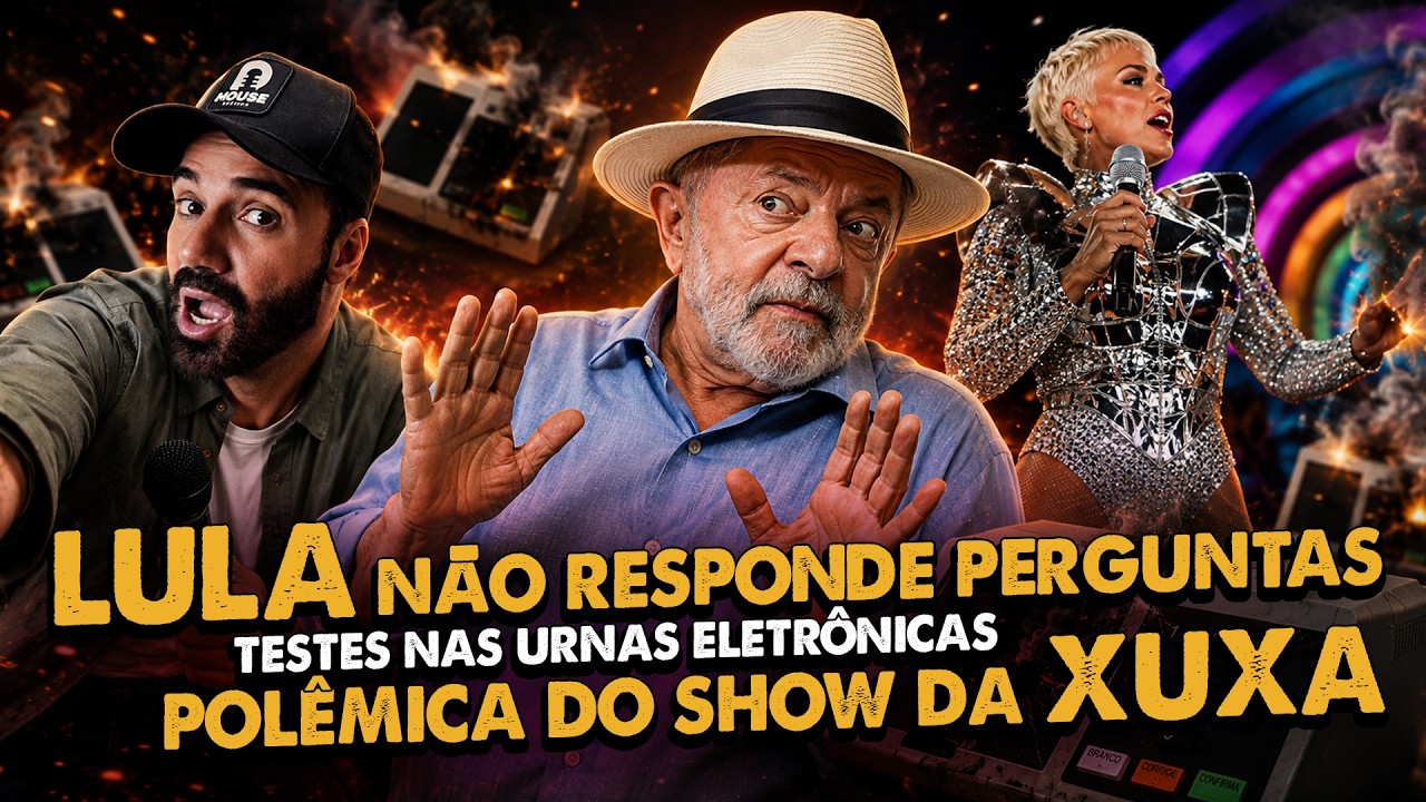 LULA NÃO RESPONDE PERGUNTAS | URNAS ELETRÔNICAS | POLÊMICA DO SHOW DA XUXA - COMÉDIA DIOGO PORTUGAL