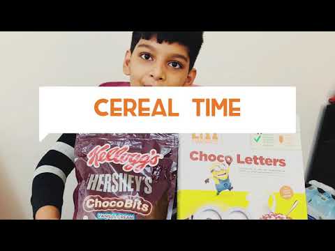 Kellogg’s Coco pops fills Cereal Crunchy outside & Chocolate inside my Yum  break fast