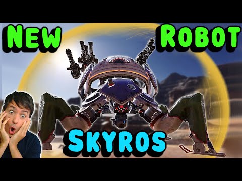 OMG! New Robot SKYROS: War Robots News & Gameplay WR