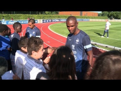 Abidal thrilled to back in blue for Belgium friendly