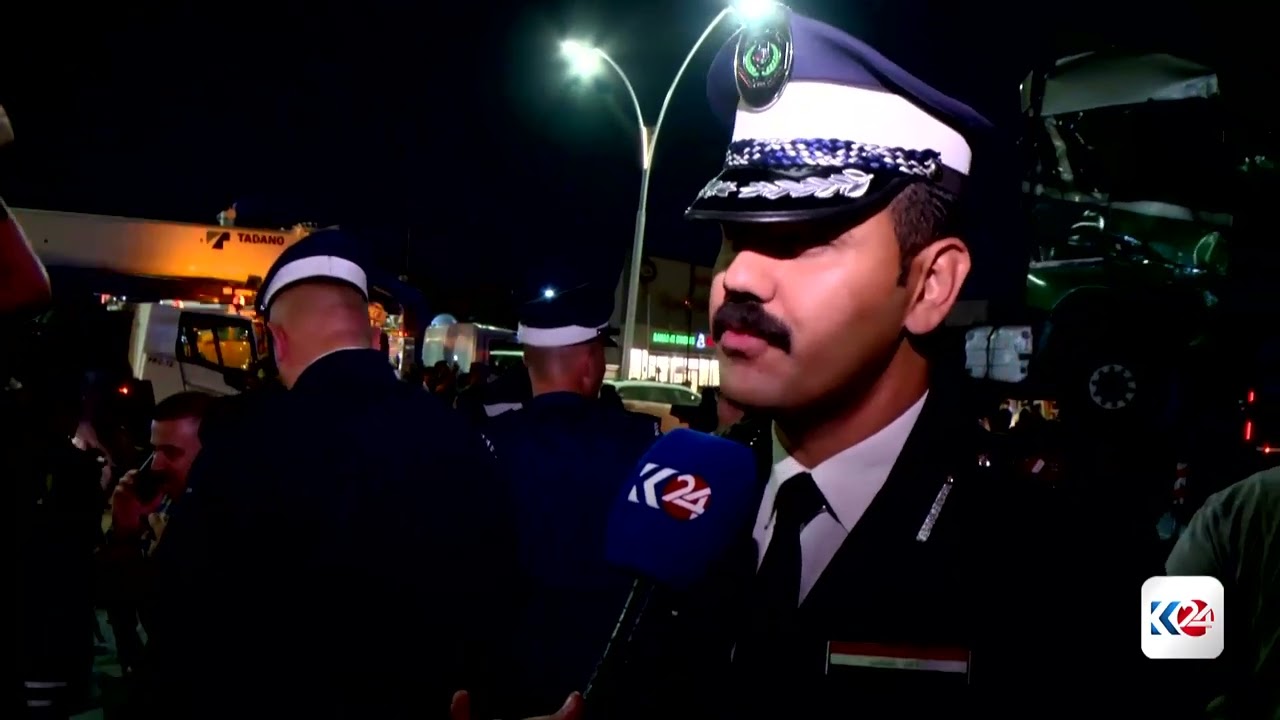 ڤیدیۆ | ئاماری رووداوەکەی هاتووچۆی کەرکووک ئاشکراکرا