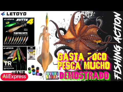🦑🐙 𝕌ℕ𝔹𝕆𝕏𝕀ℕ𝔾 PESCAR CALAMARES LETOYO TR AliExpress #AliExpress #AliExpressHaul #haul #fishing #eging