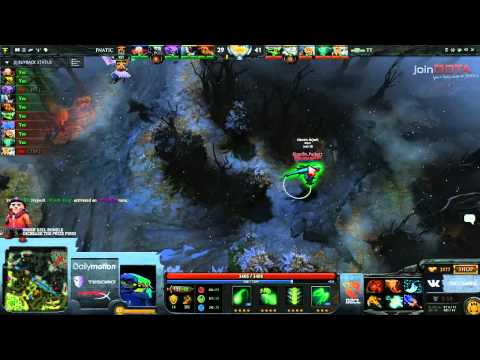 [Ending] Fnatic vs Team Tinker Game 2   Dota 2 Champions League @TobiWanDOTA