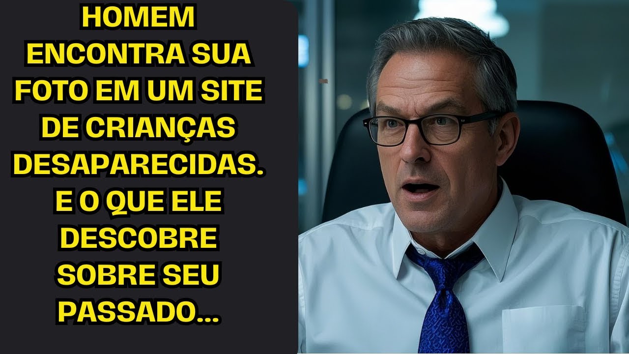 Homem encontra sua foto em um site de crianças desaparecidas. E o que ele descobre sobre seu passado