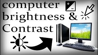 || How to adjust screen ||  brightness on desktop for all windows 7 || தமிழ் & English ||