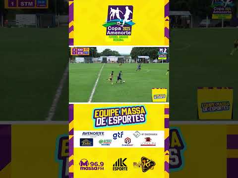 GOLS DO JOGO CIDADE GAÚCHA 3 X 1 SÃO TOMÉ
